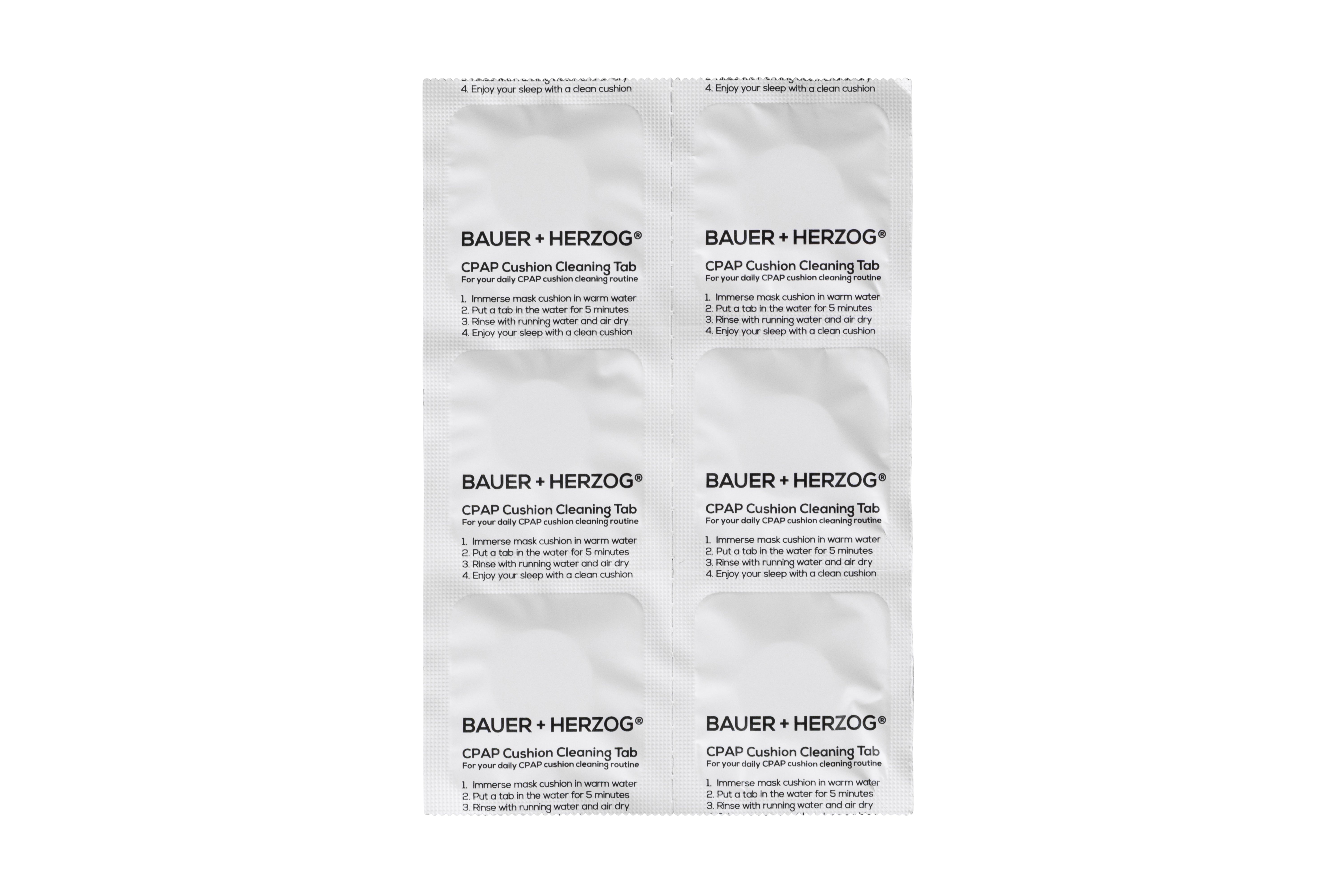 Bauer+Herzog CPAP Cleaning Tabs