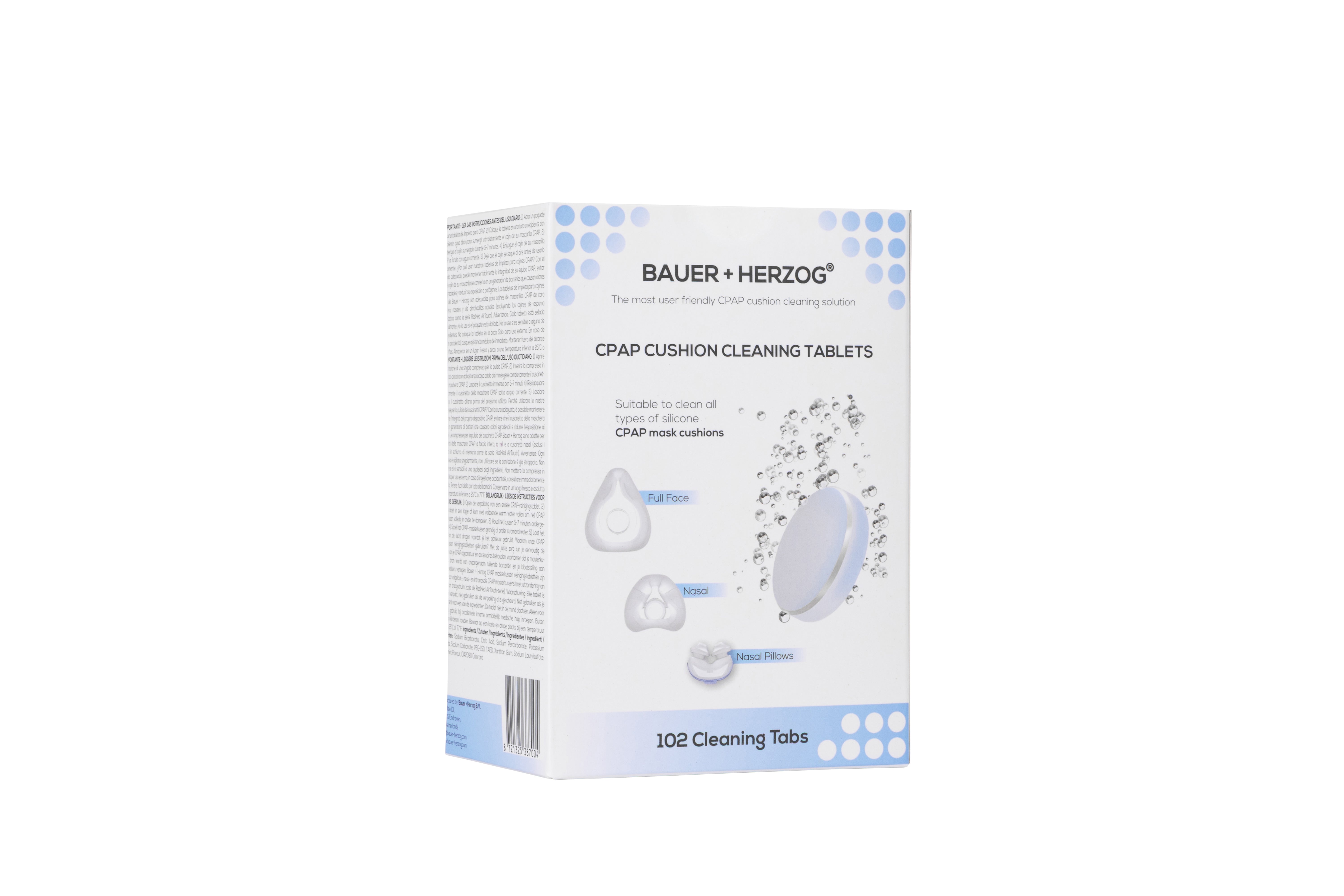 Bauer+Herzog CPAP Cleaning Tabs