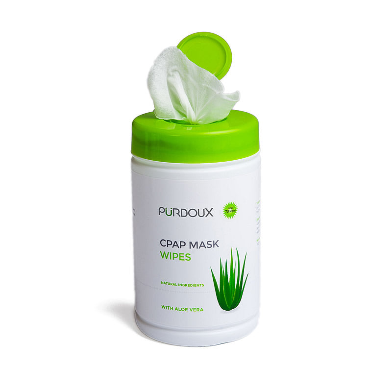PÜRDOUX™ CPAP doekjes Aloe Vera PÜRDOUX™ CPAP doekjes Aloe Vera